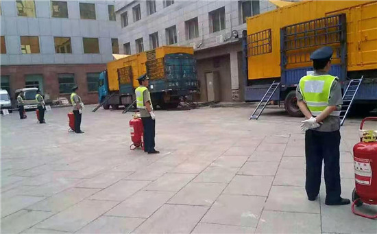 杨林街道租赁发电机案例